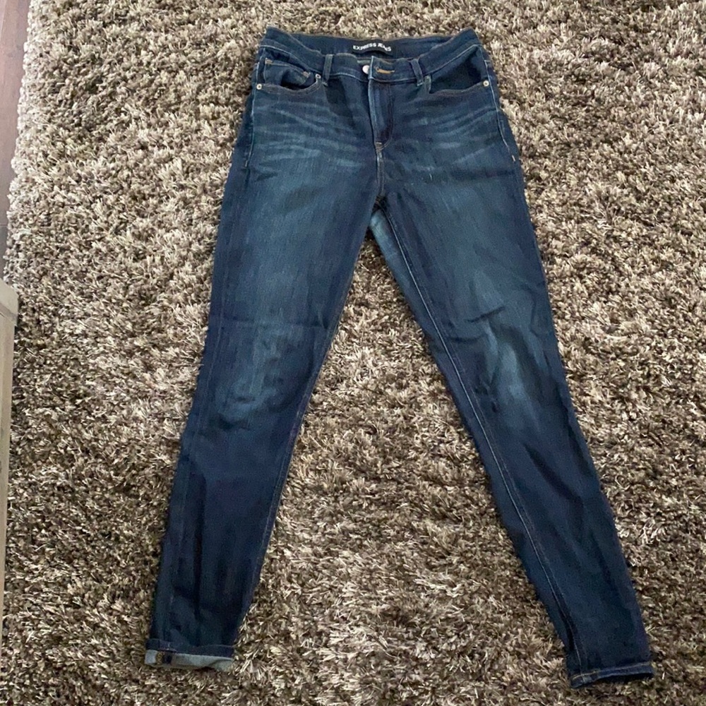 Express High Waisted Jeans